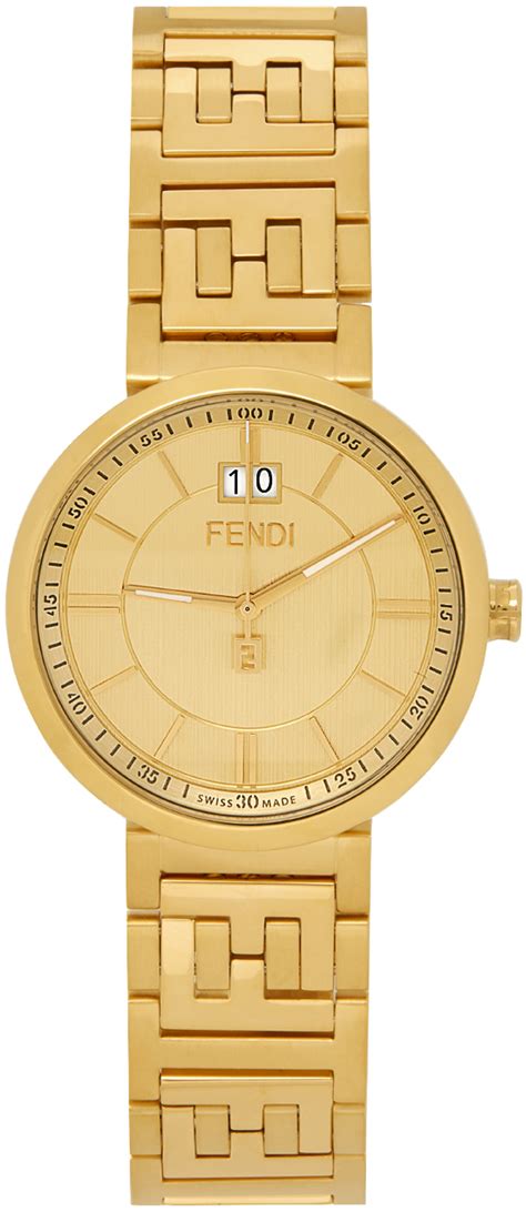 fendi watch price gold|fendi 90s orologio gold watch.